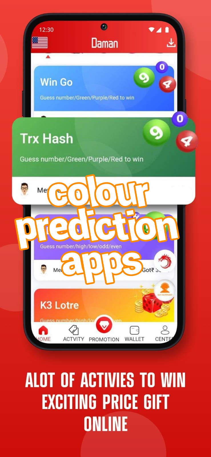 colour prediction apps Screenshots